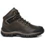 Imagem de Bota Adventure Coturno Couro Masculina Moda Casual Sola Tratorada Cano médio Modelo Robusta Estilosa