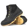 Imagem de Bota Adventure Coturno Masculino Couro Resistente Esporte