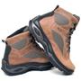 Imagem de Bota Adventure Couro Legítimo Fóssil Trekking Dual Stop Boots - R45 - Marrom