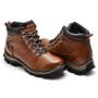 Imagem de Bota Adventure Couro Masculina Biqueira Conforto Dia a Dia