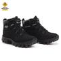 Imagem de Bota Adventure Couro Masculina Palmilha Anatômica Trabalho