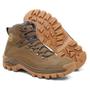 Imagem de Bota Adventure Masculina Coturno N7 de Couro Linha Premium Cor Rato