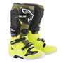 Imagem de Bota Alpinestars Tech 7 - Amarelo Fluo Verde Militar