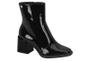 Imagem de Bota Ankle Boot Feminina Moleca Verniz 5343-100