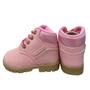 Imagem de Bota Bebê Menina Cano Curto Com Cadarço Inverno Pimpolho