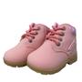 Imagem de Bota Bebê Menina Cano Curto Com Cadarço Inverno Pimpolho