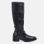 Imagem de Bota biker feminino larissa preta