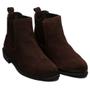 Imagem de Bota Botina Chelsea Country Bota Masculina Em Couro Marrom