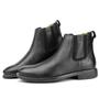 Imagem de Bota Botina Chelsea Masculina de Couro Cano Curto Preto 100