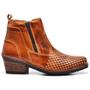 Imagem de Bota Botina Country Masculina Trice De Couro Com Ziper JNA SHOES