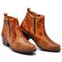 Imagem de Bota Botina Country Masculina Trice De Couro Com Ziper JNA SHOES