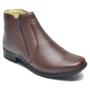 Imagem de Bota Botina Masculina Casual Silva&Silva 046Q Couro Marrom