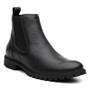 Imagem de Bota Botina Masculina Chelsea Macio Preto Resistente