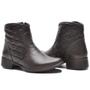 Imagem de Bota Botina Metalacê Feminina Cano Curto Couro