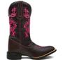 Imagem de Bota Botina Texana Country Flor Pink 