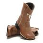 Imagem de Bota Botina Texana Infantil Masculina Feminina KIT 2 PARES  Em Couro Legitimo 24 ao 35