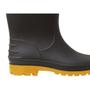 Imagem de Bota Calformax Preta Solado Amarelo (cano Medio)35/36 Cmp809 S/f