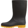 Imagem de Bota Calformax Preta Solado Amarelo (Cano Medio)41/42 Cmpa509 S/F