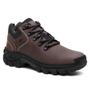 Imagem de Bota Cano Baixo Masculina Adventure Bota Coturno Couro Trilhas e Aventura Trekking Outdoor Acapulco