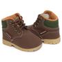 Imagem de Bota Cano Curto Bebê Menino Com Cadarço Inverno Pimpolho