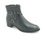 Imagem de Bota Cano Curto Comfort Plus Couro Preta 5701