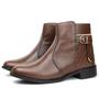 Imagem de Bota Cano Curto Feminina Com Zipper 33ao40