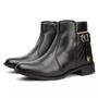 Imagem de Bota Cano Curto Feminina Com Zipper 33ao40