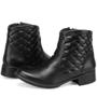 Imagem de Bota cano curto feminina couro legitimo cor Preto 312