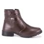 Imagem de Bota Cano Curto Feminino Com Zipper