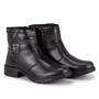 Imagem de Bota Cano Curto Feminino Com Zipper