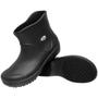 Imagem de Bota Cano Curto Light Boot Preto Antiderrapante Confortavel Duravel Açougue Enfermagem