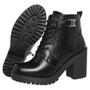 Imagem de Bota Cano Curto Super Estilosa Confortável Yoyo Store Com Zíper e Cadarço
