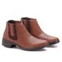 Imagem de Bota Cano Curto Yoyo Store Elastico e Bico Redondo com Detalhe em Costura