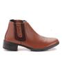 Imagem de Bota Cano Curto Yoyo Store Elastico e Bico Redondo com Detalhe em Costura