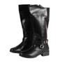 Imagem de Bota Cano Longo MoonCity Feminina Montaria PRETO