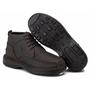 Imagem de Bota Casual Masculina Conforto Couro Ranster - 8004 - Café