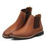 Imagem de Bota Chelsea Couro Masculina Palmilha de Gel Ref.: 7000  Nobuck Camel