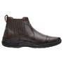 Imagem de Bota Chelsea Masculina Conforto Resistente Em Couro Carteira e Cinto