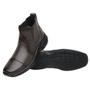 Imagem de Bota Chelsea Masculina Conforto Resistente Em Couro Carteira e Cinto