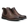 Imagem de Bota Chelsea Masculina Couro Ref.: 101 floter café Bonanza