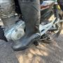 Imagem de Bota Chuva Motosafe Preta Impermeável Cano Longo Motoboy Motoqueiro