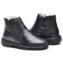 Imagem de Bota Comfort Masculino em Couro Palmilha Gel Cla-Cle Preto