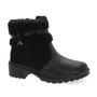 Imagem de Bota Comfortflex 21-47301 Cano Curto Couro preta 38