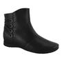 Imagem de Bota Comfortflex 2391362 Salto Anabela Baixo Ziper Fivela Feminino