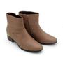 Imagem de Bota Comfortflex Feminina Cano Curto 20-69301 Castor 38