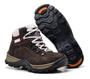 Imagem de Bota Coturno Adventure Feminino Café De Couro Legitimo JNA SHOES