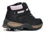 Imagem de Bota Coturno Adventure Feminino Preto De Couro JNA SHOES