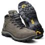 Imagem de Bota Coturno Adventure Masculino Couro Cadarço Macio Trilha