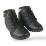 Imagem de Bota Coturno Bebe Feminino Kidy Fashion Preto Tratorado