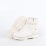 Imagem de Bota Coturno Bloompy Com Strass 9824 Off White